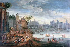 Genre: The Seine River, Paris Artist: Mathieu Schoewaerdts