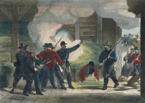 Lcgr1906: Seizure and death of the murderer, John Wilkes