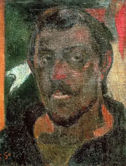 Puskin: Sel-portrait by Paul Gauguin. In