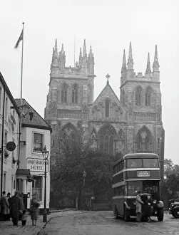 1069: SELBY ABBEY 1950S