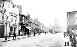 Selby: Selby, Market Place 1913