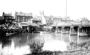 Selby: Selby, Old Toll Bridge 1918