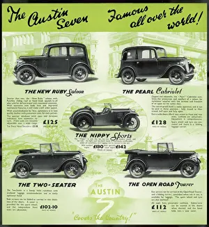 Nippy: Selection of Austin motor cars
