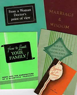 Advice: Selection of birth control booklets