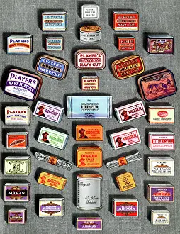 Packets: Selection of Player's Tobacco and Cigar Packets