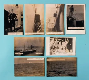 Shipwrecks: Selection of Titanic postcards