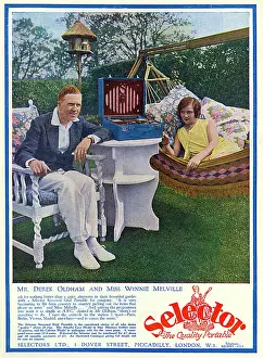 Selector: Selector portable wireless advertisement, 1929
