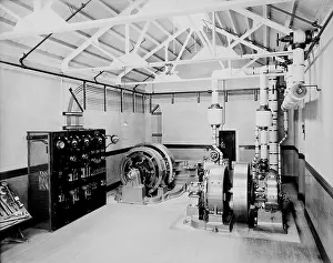 Generators: Self-contained electric power station consisting ?