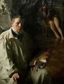 Self Portrait: Self-portrait, 1896 by Anders Zorn