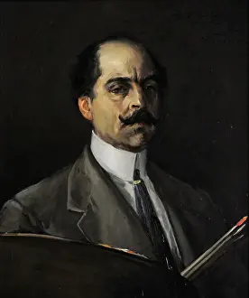 Eugenio: Self-portrait, 1910, by Eugenio Lucas Villaamil