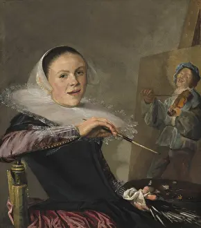 Leyster: Self-Portrait