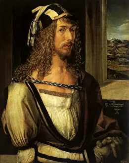 Durer: Self Portrait by Albrecht Durer