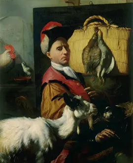 Arcangelo: Self-portrait of Arcangelo Resani, Vasari