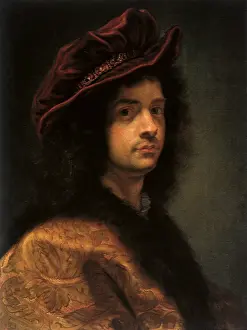 1668: Self-portrait of Baciccio