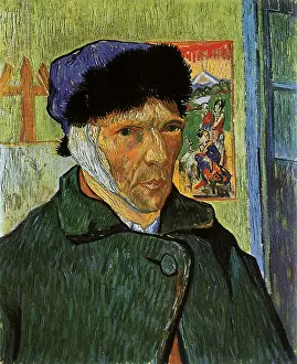 Bandaged: Self-Portrait with Bandaged Ear, by Van Gogh