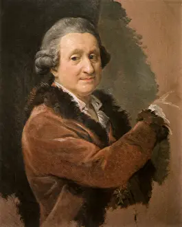 1773: Self-portrait of Batoni