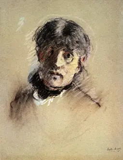 Berthe: Self-portrait by Berthe Morisot