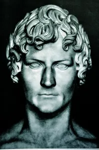 Deutschen: Self-portrait bust by Bertel Thorvaldsen, published