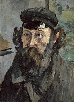 Postimpressionists: Self-portrait in a Casquette, by Paul Cezanne