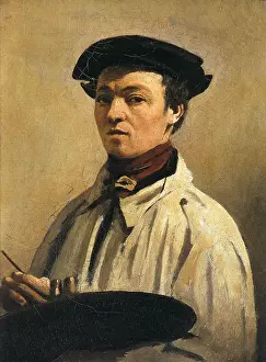 Corot: Self-Portrait, by Corot