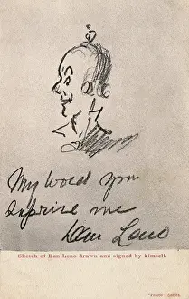 Leno: Self portrait of Dan Leno