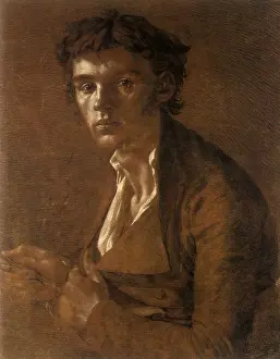 Runge: Self-Portrait at the Drawing Board