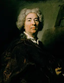Largillierre: Self portrait of the French