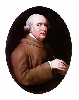 1781: Self-portrait by George Stubbs
