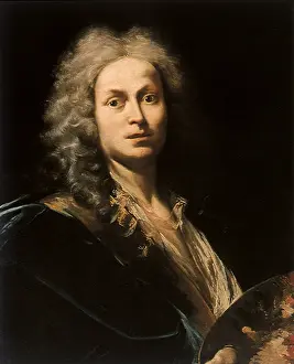 1719: Self-portrait of Giovan Demenico Ferretti
