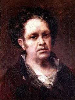 Franci: self portrait, Goya