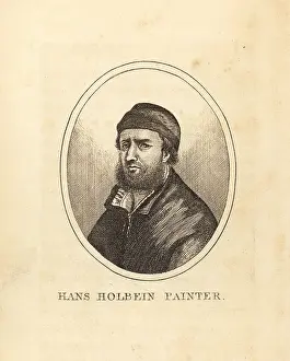 Hollar: Self-portrait of Hans Holbein the painter