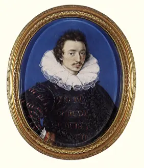 1595: Self-portrait by Isaac Oliver