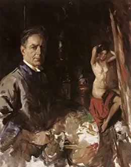 Chandler: Self Portrait with Model