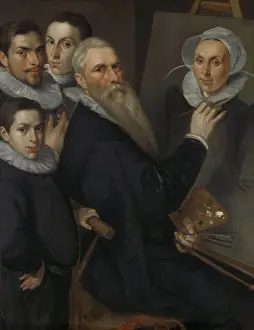 12 50: Self Portrait of the Painter and his Family