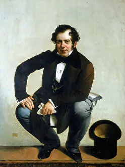 Revoltella: Self portrait, painting by Giuseppe
