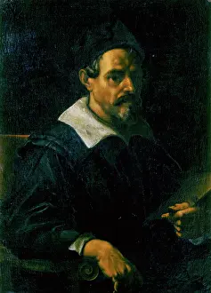 Roncalli: Self-portrait of Pomarancio, Vasari Corridor