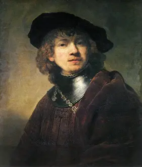 1634: Self-Portrait, by Rembrandt
