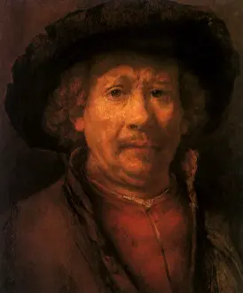 1657: Self-portrait by Rembrandt