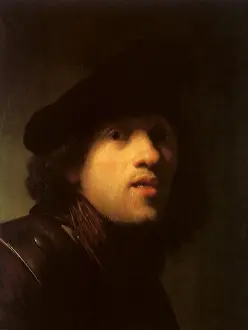 1629: Self-portrait by Rembrandt