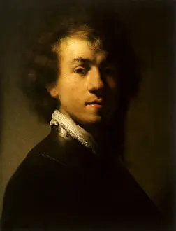 1629: Self-portrait by Rembrandt