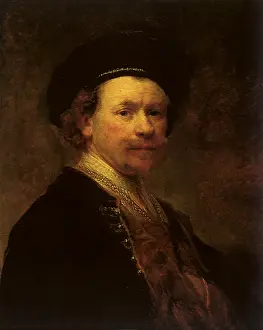 1638: Self-portrait by Rembrandt