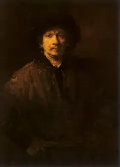 1652: Self-portrait by Rembrandt