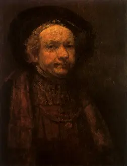 1668: Self-portrait by Rembrandt