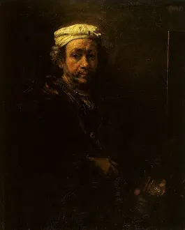 1660: Self-portrait by Rembrandt