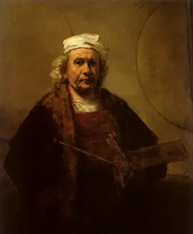 1661: Self-portrait by Rembrandt