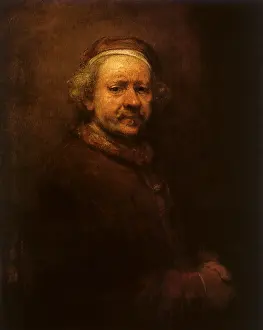 1660s: Self-portrait by Rembrandt