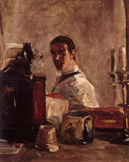 Lautrec: Self-portrait by Toulouse-Lautrec