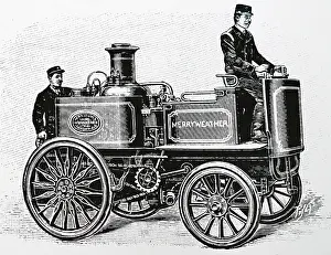 Merryweathers: Self-propelled fire engine by Merryweathers