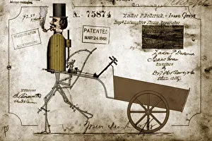 Contraption: Self-Propelled Road Machine, 1868