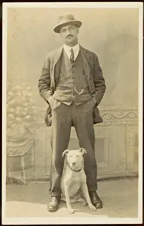 Satisfied: SELF SATISFIED MAN DOG